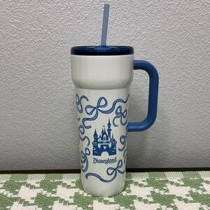 BRAND NEW - 2026 Starbucks Disneyland Blue Bow Tumbler